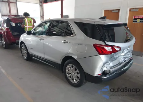 2020 Chevrolet Equinox Fwd Lt 1.5L Turbo из США, поврежденный, VIN 3GNAXKEV0LS569256